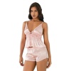 Arias Closet Somon Saten Şort Takımı 9208