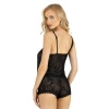 Arias Closet Siyah Saten Şort Takımı 9220