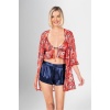 Arias Closet 3lü Şort Takımı Desenli