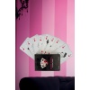 Arias Closet Sexy Görselli Oyun Kartı Kama Sutra Siyah Kırmızı Bacak Bant Set