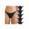 Arias Closet Süprem Penye Tanga String Siyah