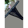 Arias Closet Yazılı String Tanga