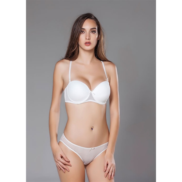 MOONLİGHT 277 Ekru Sütyen Takımı Extra Pedli