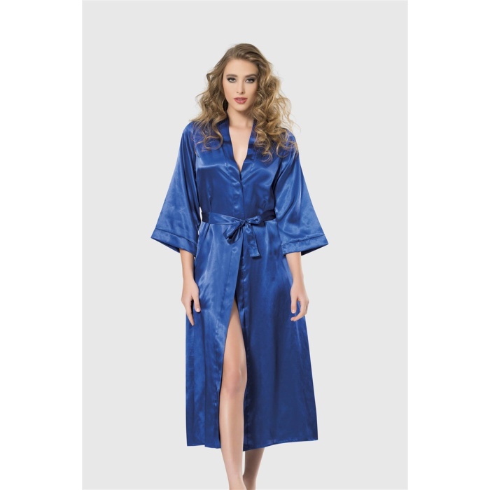 Arias Closet Saks Uzun Saten Sabahlık