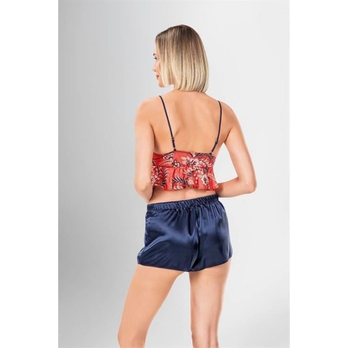 Arias Closet 3lü Şort Takımı Desenli