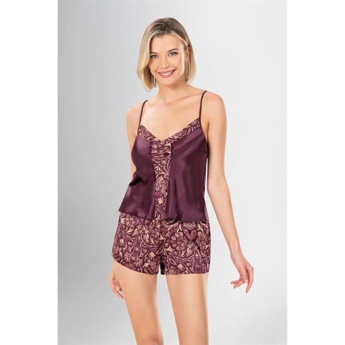 Arias Closet 3lü Şort Takımı Desenli