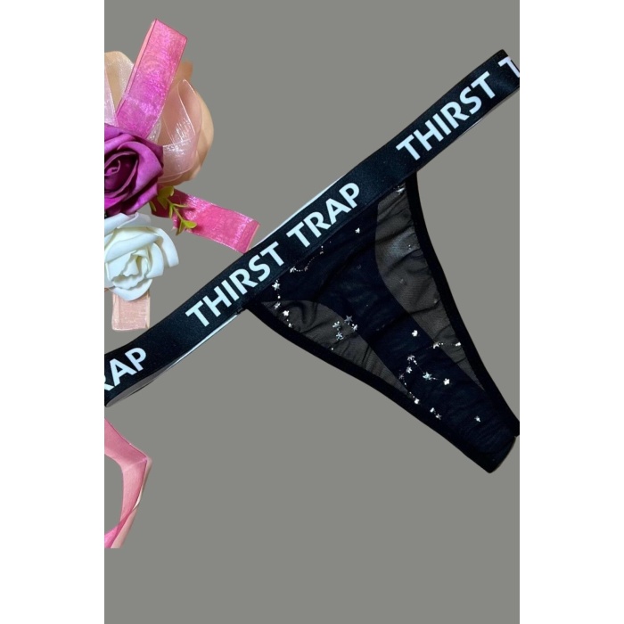 Arias Closet Yazılı String Tanga