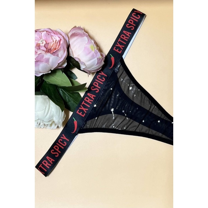 Arias Closet Yazılı String Tanga