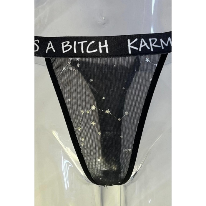 Arias Closet Yazılı String Tanga