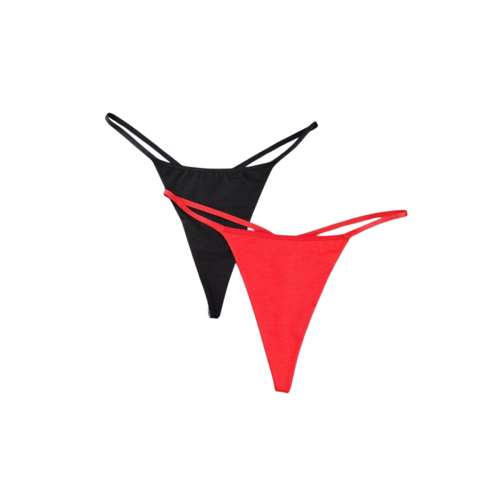 Arias Closet Süprem Penye Tanga String Külot 2li