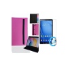 Alcatel Pixi 4 - 7  Tablet Uyumlu Standlı Tablet Kılıfı + Nano Ekran Koruyucu