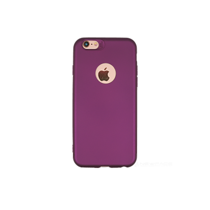Apple iPhone 6S Premium Silikon Kılıf Mor