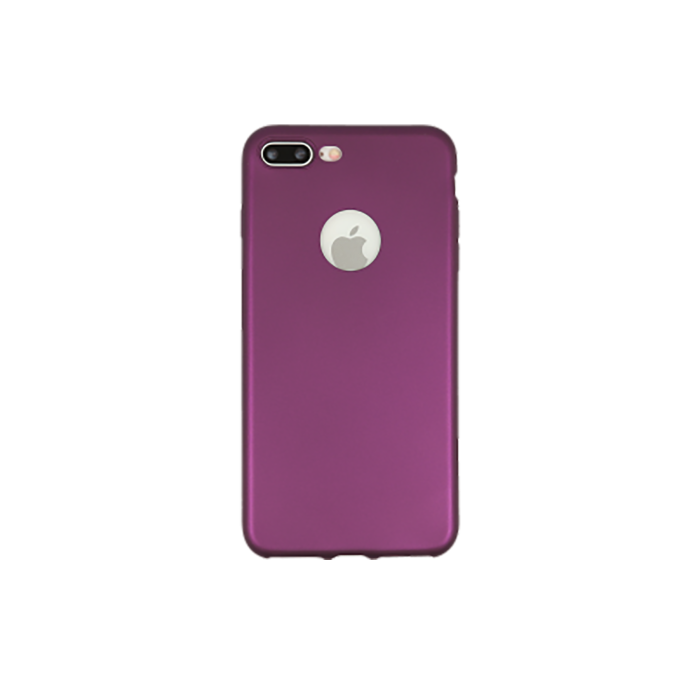 Apple iPhone 7 Plus Premium Silikon Kılıf Mor