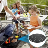Epilons® Renkli Isıya Dayanıklı Yıkanılabilir Silikon Fırın Ve Airfryer Yuvarlak Pişirme Matı 20 Cm