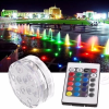 Su Geçirmez Kumandalı Renk Değiştiren Rgb Su Altı Led Lamba Spot