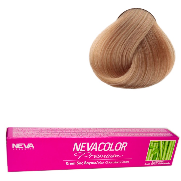 Nevacolor Tüp Boya  9.1 Küllü Çok Açık Kumral + Sıvı oksidan