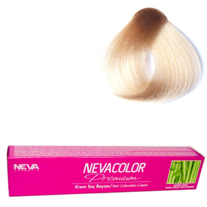 Nevacolor Tüp Boya 12.00 Yoğun Doğal Süper Açıcı + Sıvı oksidan