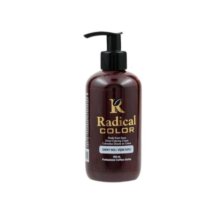 Radical Color Su Bazlı Saç Boyası 250 ml Visne Kızılı x 4 Adet