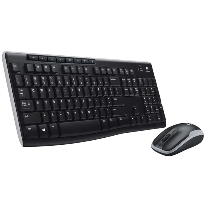 Logıtech Mk270 Siyah Kablosuz Q Klavye Set
