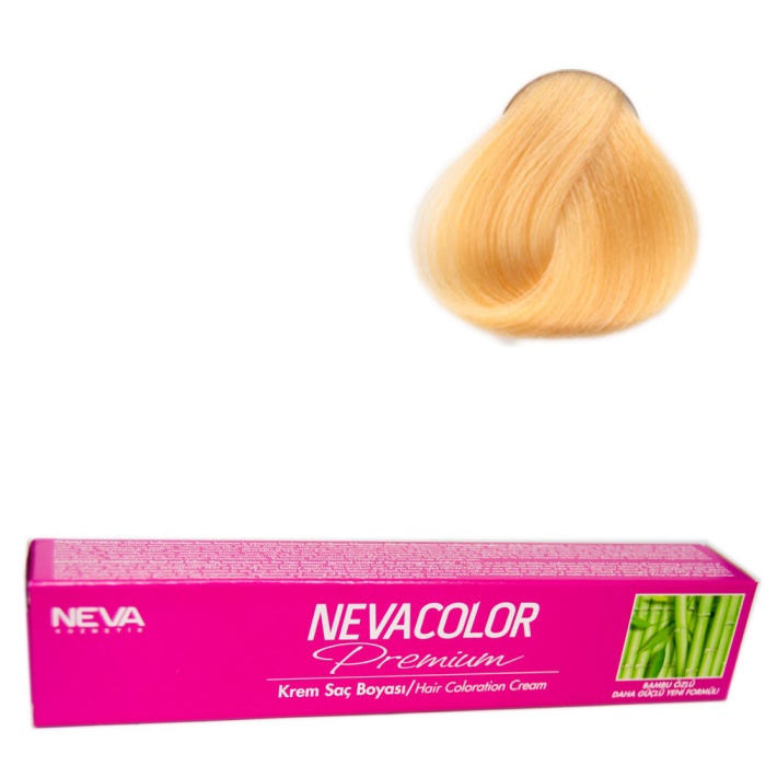 Nevacolor Tüp Boya 11.00 Ekstra Açık Platin x 4 Adet + Sıvı Oksidan 4 Adet