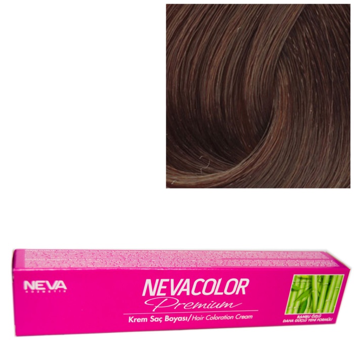 Nevacolor Tüp Boya  7.31 Küllü Koyu Altın Sarısı x 4 Adet + Sıvı Oksidan 4 Adet