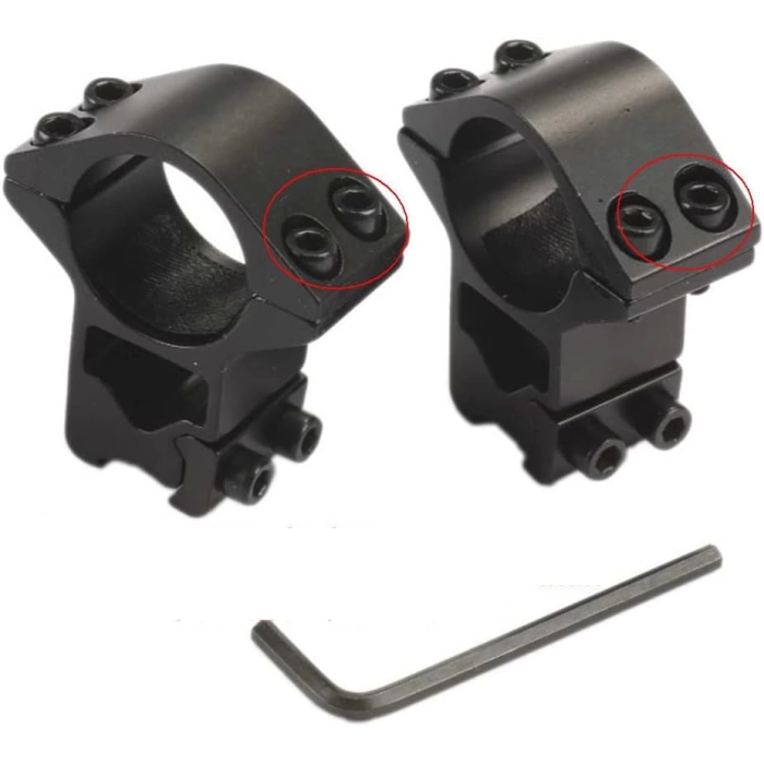 Nikula-25.4mm Dürbün İçin 11mm Yüksek Havalı Tüfek / Av Tüfeği Ayağı
