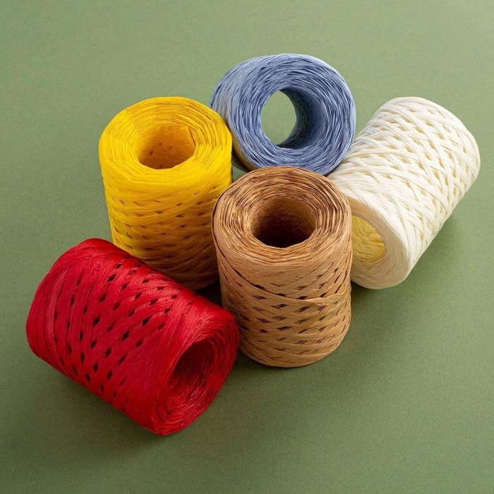Loren Natural Raffia 90 Gr Turkuaz Kağıt İp - 20