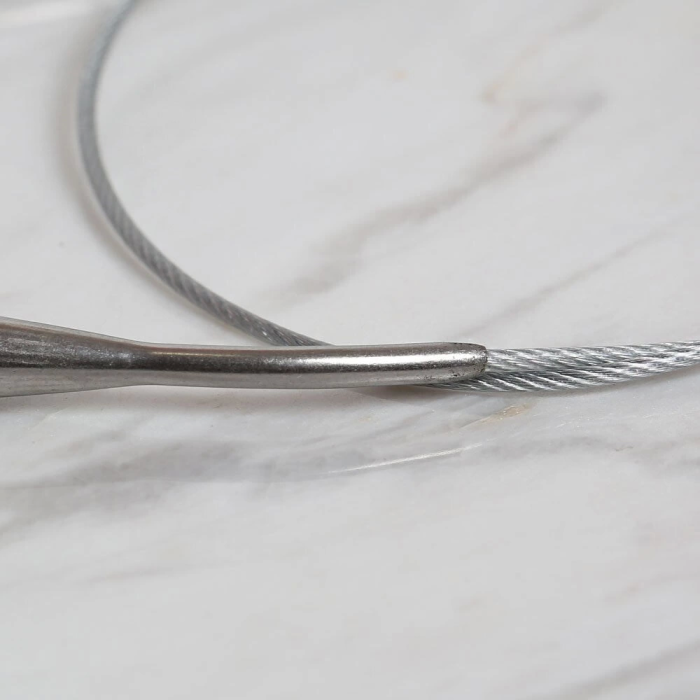 Loren Crafts 7 Mm Çelik Misinalı Şiş 60 Cm