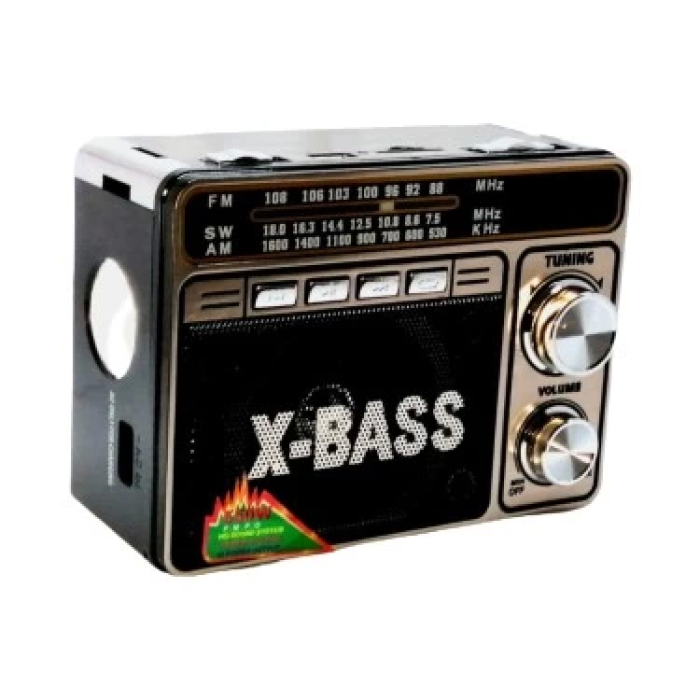 Ghtc-3065 Çok Fonksiyonlu Nostalji Görünümlü Radyo-güneş Panelli-ampullü