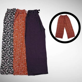 Empirme Kumaş Bol Paça Kadın Pijama - GBK301030