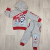 Happy Yazılı Kapüşonlu Kız Çocuk Pijama Takımı - GBK101400