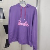 Barbie Baskılı Kapüşonlu Kadın Sweatshirt - GBK101850