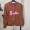 Barbie Baskılı Kapüşonlu Kadın Sweatshirt - GBK101850