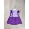 Fashion Yazılı Kız Çocuk Penye Elbise - GBK106010