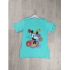 Mickey Mouse Baskılı Kapri Kol Kız Çocuk Tişört - GBK106030