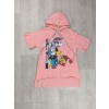 Looney Tunes Baskılı Kapüşonlu Kız Çocuk Tişört - GBK107040