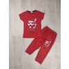 Little Girl Yazılı Taytlı Çocuk Takım - GBK202090
