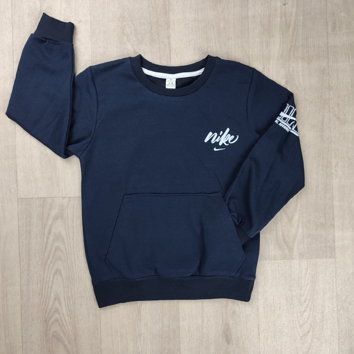 Çift Taraf Baskılı Mevsimlik Erkek Çocuk Sweatshirt - GBK103060