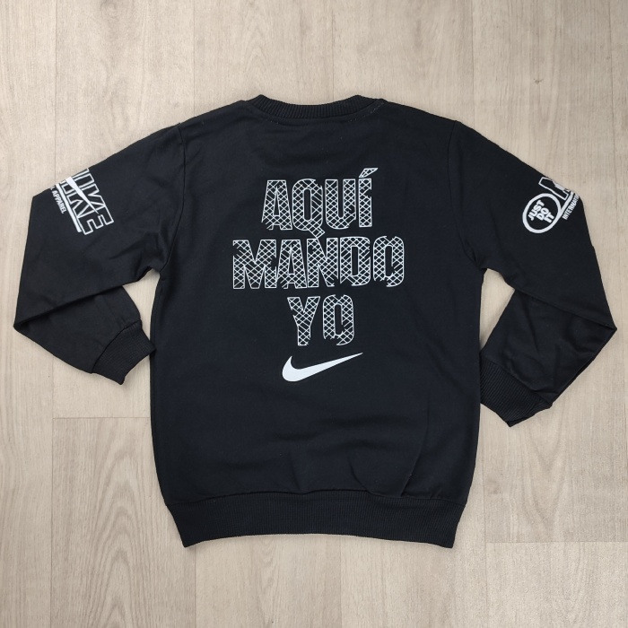 Çift Taraf Baskılı Mevsimlik Erkek Çocuk Sweatshirt - GBK103060