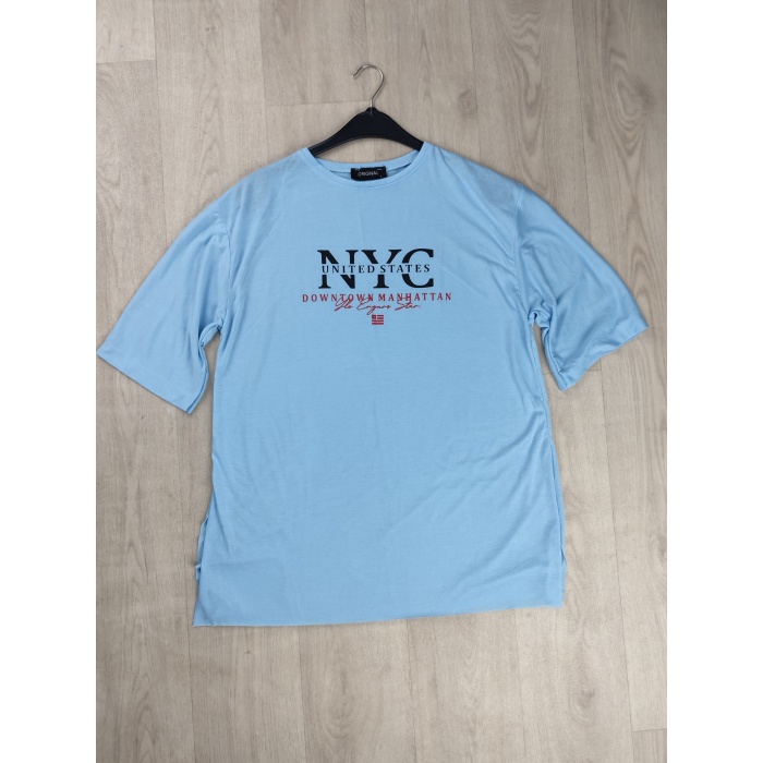 NYC Yazılı Kadın Tişört - GBK203020