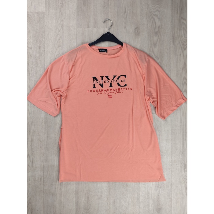 NYC Yazılı Kadın Tişört - GBK203020