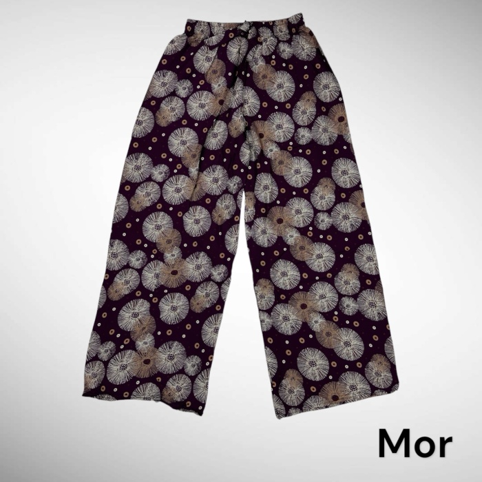 Empirme Kumaş Bol Paça Kadın Pijama - GBK301050
