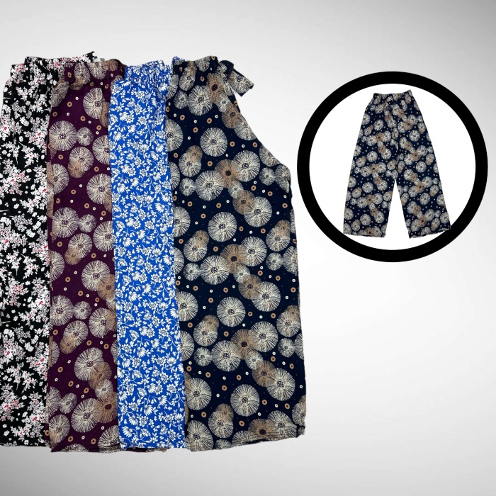 Empirme Kumaş Bol Paça Kadın Pijama - GBK301050
