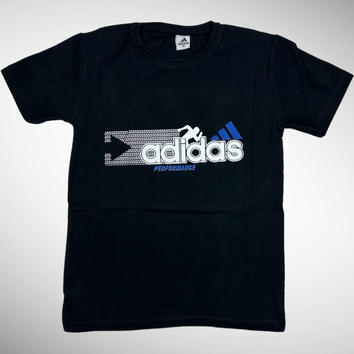 Adidas Yazılı Erkek Çocuk Penye Tişört - GBK301070