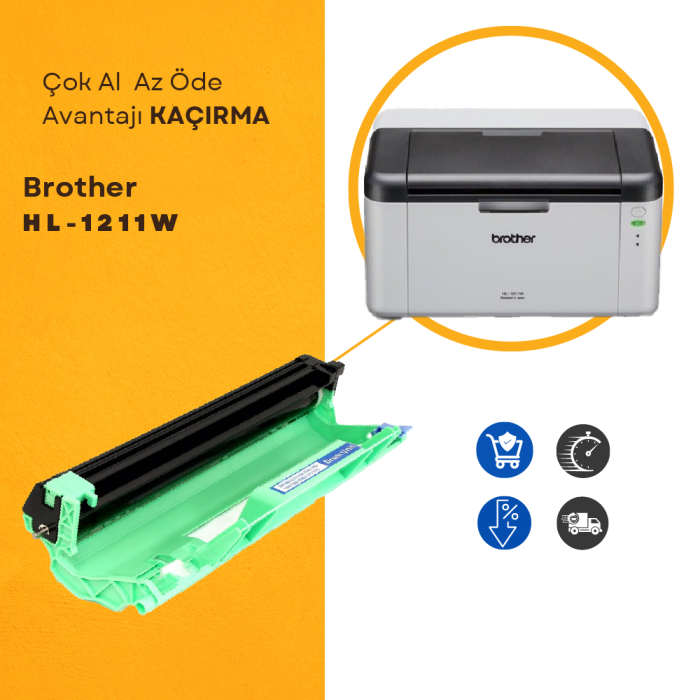 Brother HL-1211W ünitesi