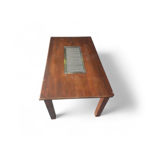 CHEFS TABLE DELUXE - GÖMME IZGARALI PREMİUM BAHÇE MASASI