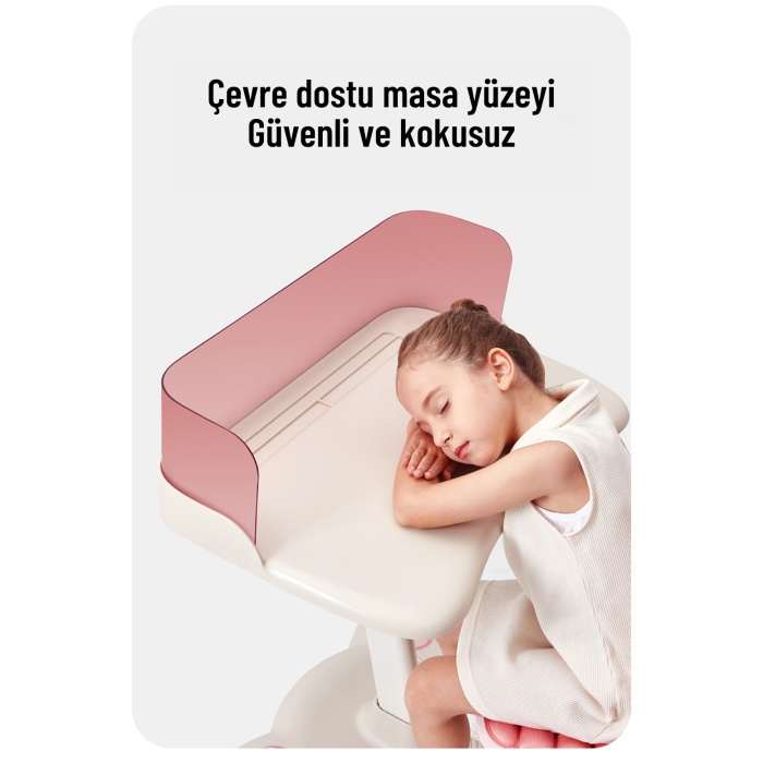Sfyzone Plus Mobil Çalışma masası Pembe