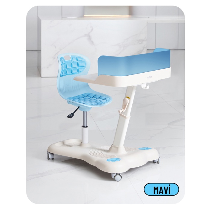 Sfyzone Plus Mobil Çalışma masası Mavi