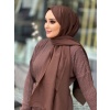 Harem Scarf Yok Şal Çikolata