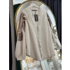 Kadın Keten İşlemeli Kimono